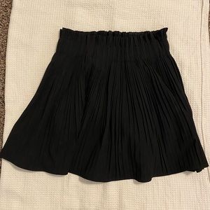 Zara Pleated Skirt - Black